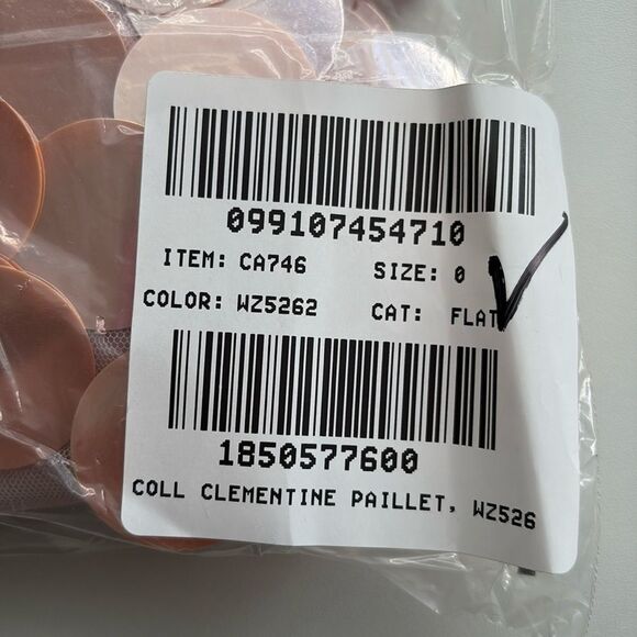 J Crew Collection circle-sequin mini skirt Womens Size 0 Peachy Pink - Picture 4 of 9